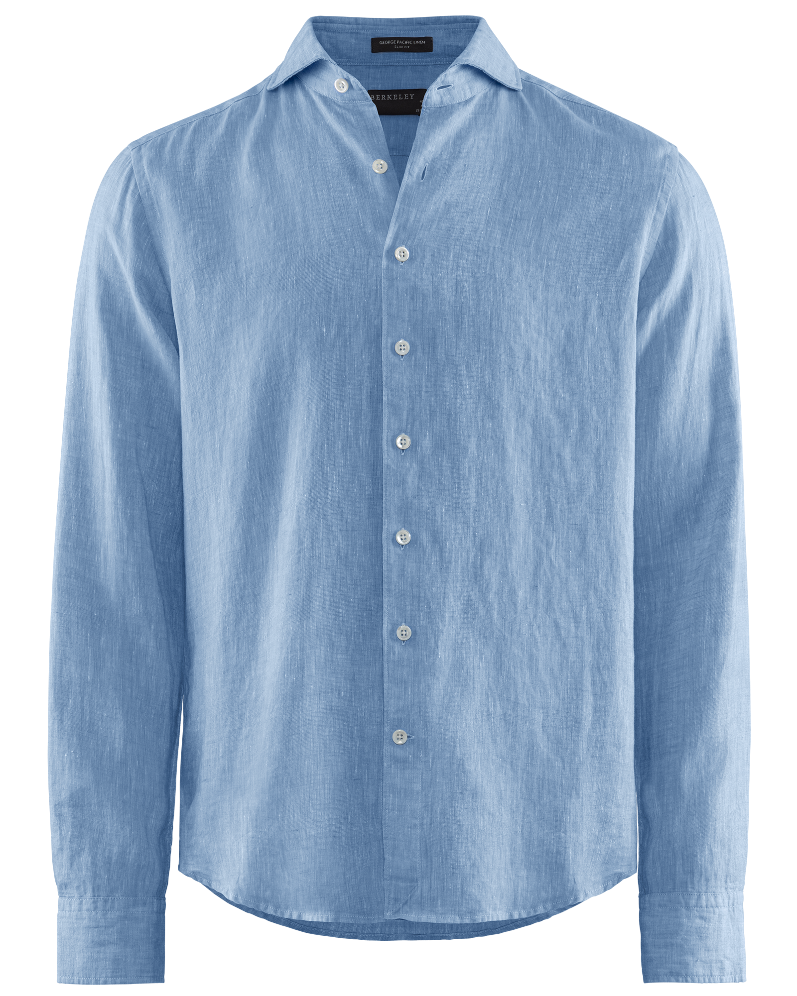 blue men's dress shirt Traveler Stretch Dress Shirt in Black and Blue Micro Check